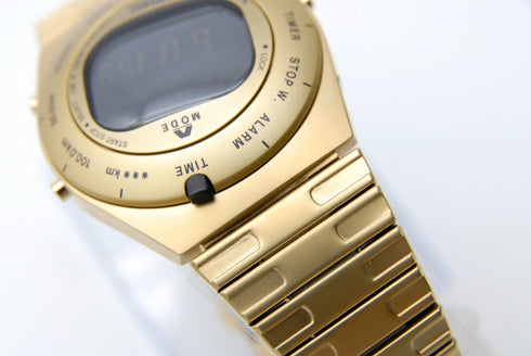 【 UNUSED 】 SEIKO Giugiaro Design A825-00D0 39mm 100m Water Resist Qz Men's Watch